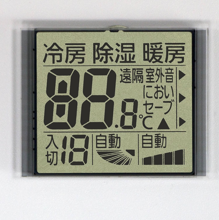 遥控器LCD段码屏